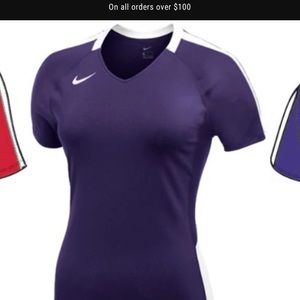 0413 NEW NIKE DRI-FIT Athletic Lacrosse Jersey